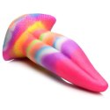 XR Brands™ Glow-in-the-Dark – Silikonowy Model Fantasy Pony Rainbow 18 cm