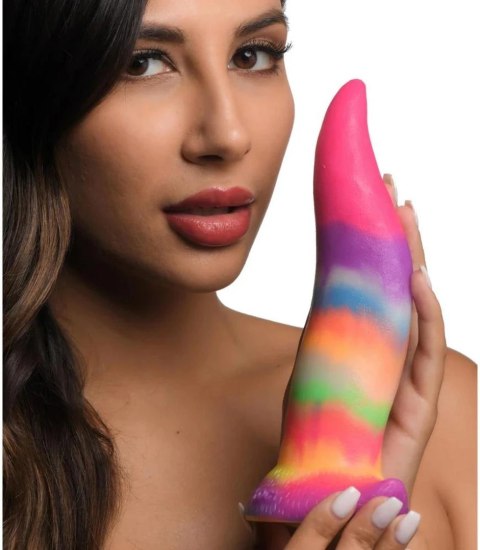 XR Brands™ Glow-in-the-Dark – Silikonowy Model Fantasy Pony Rainbow 18 cm XR Brands™ Glow-in-the-Dark – Silikonowy Model Fantasy Pony Rainbow 18 cm