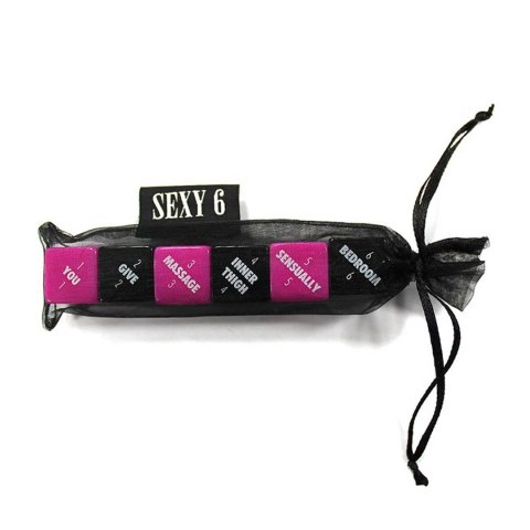 Shots Toys Adult Games zestaw 6 kości - 720 kombinacji ruchow Adult Games Shots Toys Adult Games zestaw 6 kości - 720 kombinacji ruchow Adult Games