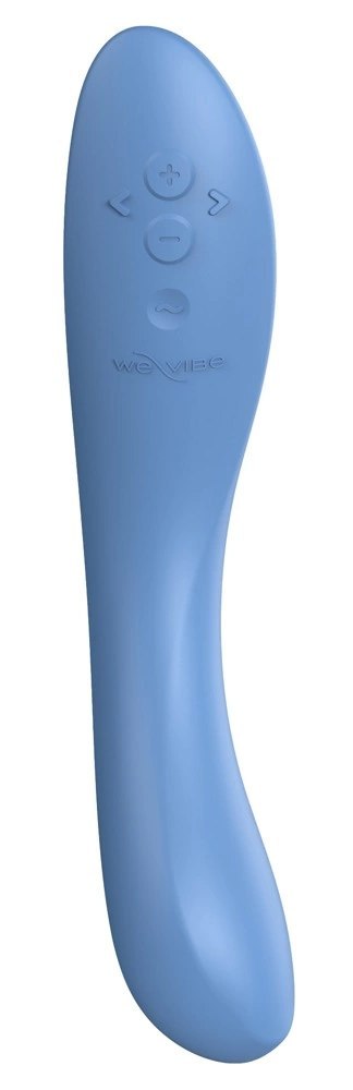 We-Vibe Rave 2 Muted Blue - Wibrujący model punktu-G z aplikacją, 20,2 cm We Vibe We-Vibe Rave 2 Muted Blue - Wibrujący model punktu-G z aplikacją, 20,2 cm We Vibe