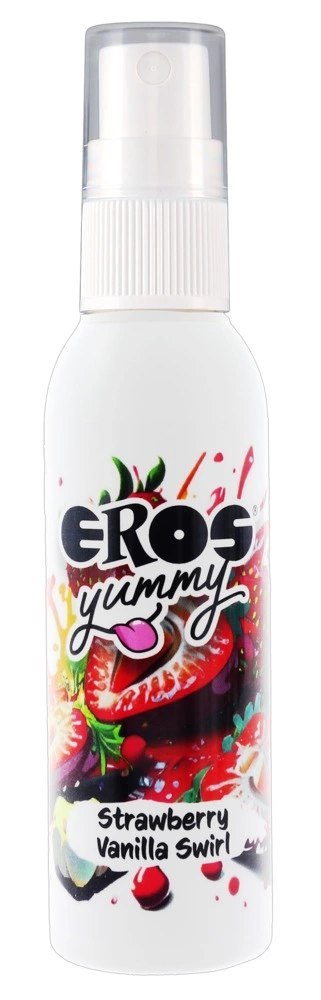 EROS Yummy Strawberry Vanilla Swirl Spray do ciała 50 ml owocowy Eros