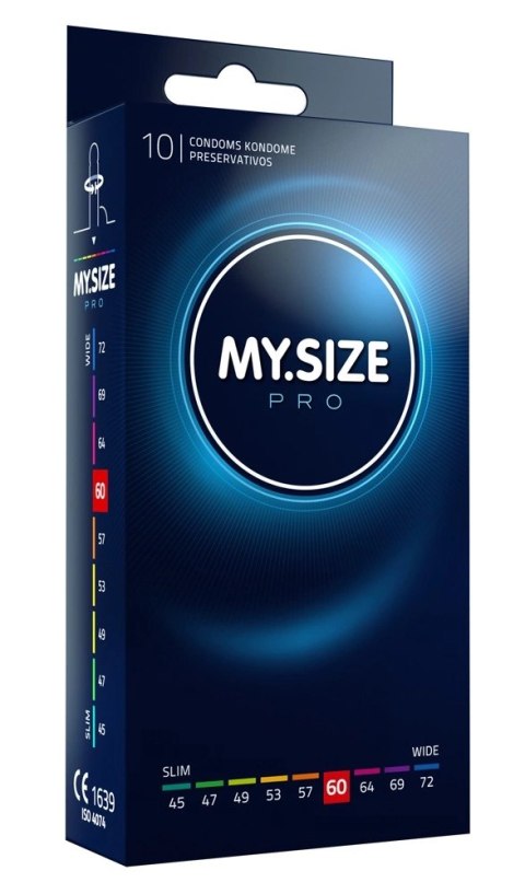 MY.SIZE PRO 60 mm 10 szt. - prezerwatywy z ultracienkiego lateksu Vytex My.Size Pro MY.SIZE PRO 60 mm 10 szt. - prezerwatywy z ultracienkiego lateksu Vytex My.Size Pro