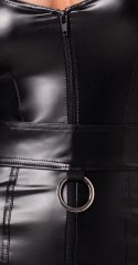 Noir Handmade Sukienka na Ramiączkach z Pierścieniem XL Czarna Noir