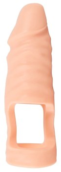 Realistixxx Model Ball Stretcher z Nakładką Intymną 14,8 cm TPE Realistixxx