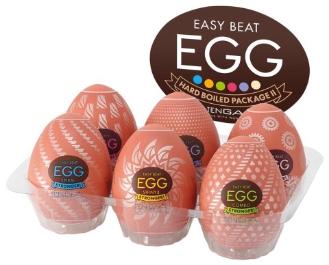 Tenga Egg HB Package II - Zestaw 6 elastycznych modeli jednorazowych TENGA