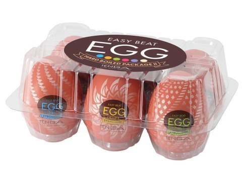 Tenga Egg HB Package II - Zestaw 6 elastycznych modeli jednorazowych TENGA Tenga Egg HB Package II - Zestaw 6 elastycznych modeli jednorazowych TENGA