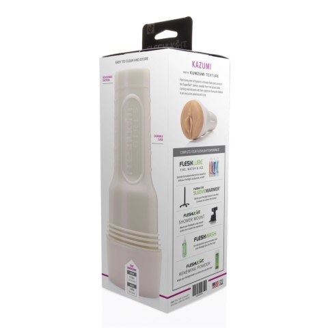 Fleshlight Girls Kazumi - model intymny Real-Feel, etui Pearl White Fleshlight Fleshlight Girls Kazumi - model intymny Real-Feel, etui Pearl White Fleshlight