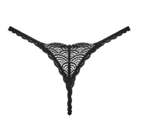 Obsessive Chemeris Stringi Koronkowe Czarny Paseczek XS/S Obsessive Obsessive Chemeris Stringi Koronkowe Czarny Paseczek XS/S Obsessive