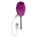 Playboy™ Pleasure Petal – Silikonowy Masażer z Ruchomą Główką | 9 Trybów | USB | Wodoodporny