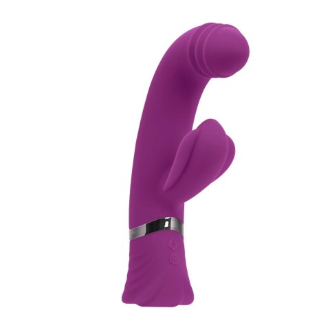 Playboy Pleasure Tap That - wibrator punktu G z funkcją stukania, fioletowy Playboy Playboy Pleasure Tap That - wibrator punktu G z funkcją stukania, fioletowy Playboy