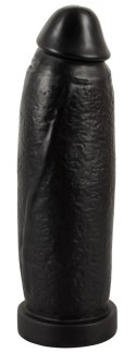 Realistixxx Real Giant XXL 29,8 cm - model anatomiczny czarny PVC Realistixxx