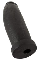 Realistixxx Real Giant XXL 29,8 cm - model anatomiczny czarny PVC Realistixxx