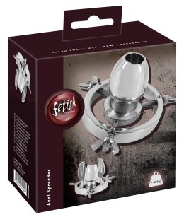 Fetish Collection Metalowy Wziernik Regulowany Srebrny 6,4 cm Stal Nierdzewna Fetish Collection