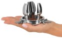Fetish Collection Metalowy Wziernik Regulowany Srebrny 6,4 cm Stal Nierdzewna Fetish Collection
