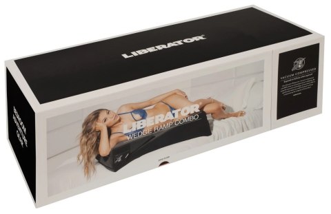 Liberator Wedge & Ramp czarne poduszki pozycjonujące zestaw duo Liberator