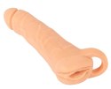 Nature Skin 2w1 System Intymny Przedłużający i Rękaw LARGE TPE 23,8 cm Nature Skin
