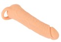 Nature Skin 2w1 System Intymny Przedłużający i Rękaw LARGE TPE 23,8 cm Nature Skin