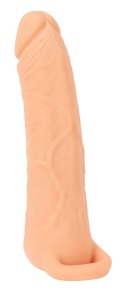 Nature Skin 2w1 System Intymny Przedłużający i Rękaw LARGE TPE 23,8 cm Nature Skin