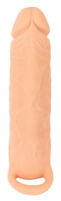 Nature Skin 2w1 System Intymny Przedłużający i Rękaw LARGE TPE 23,8 cm Nature Skin