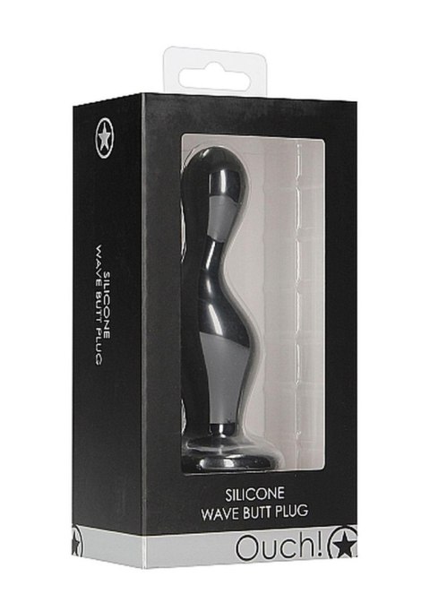 Wave Butt Plug - Black Wave Butt Plug - Black