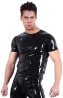 Late X Klasyczna Koszulka Lateksowa Czarna Unisex XL Late X