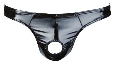 Black Level Slipy Męskie XL Czarny Połysk Otwor Anatomiczny Black Level Black Level Slipy Męskie XL Czarny Połysk Otwor Anatomiczny Black Level