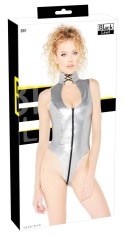 Black Level Body Srebrne z Przednim Zamkiem Dwukierunkowym S Black Level