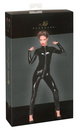 Noir Handmade Kombinezon Czarny Błyszczący L Zamek Metalowy Noir