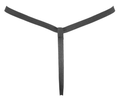 Black Level Stringi Vinyl XL/2XL Czarny Połysk Elastyczne Black Level Black Level Stringi Vinyl XL/2XL Czarny Połysk Elastyczne Black Level