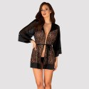Obsessive Allunes Peniuar Kimono Panterka 2XL/3XL Plus Size Obsessive