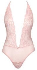 Kissable Body Koronkowe Rożowe L/XL - Regulowane Ramiączka Kissable
