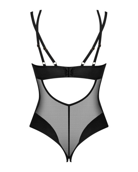 Obsessive Nesari Body Czarny Bez Krocza Siatka XL/2XL Elastyczny Obsessive Obsessive Nesari Body Czarny Bez Krocza Siatka XL/2XL Elastyczny Obsessive