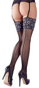 Cottelli Legwear Kabaretki z Koronką Czarną S/M - Siateczkowe Pończochy Cottelli LEGWEAR Cottelli Legwear Kabaretki z Koronką Czarną S/M - Siateczkowe Pończochy Cottelli LEGWEAR