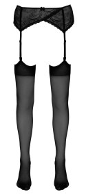 Cottelli Legwear Pończochy Klasyczne Gładkie Czarny 20 DEN Do Pasa Cottelli LEGWEAR