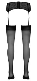Cottelli Legwear Pończochy Klasyczne Gładkie Czarny 20 DEN Do Pasa Cottelli LEGWEAR