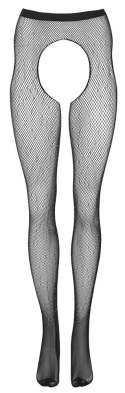 Cottelli Legwear Siateczkowe Rajstopy z Kamieniami Brokatowymi S-L Cottelli LEGWEAR