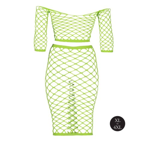 Long Sleeve Crop Top and Long Skirt XL/XXXXL Long Sleeve Crop Top and Long Skirt XL/XXXXL