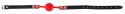 Bad Kitty Czerwony Knebel Silikonowy z Regulacją 42-58 cm Bad Kitty Bad Kitty Czerwony Knebel Silikonowy z Regulacją 42-58 cm Bad Kitty