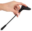 Bad Kitty Dwustronna Packa Serce Czarna 25cm Poliuretan/Futerko Bad Kitty