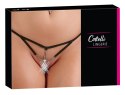 Cottelli Collection Stringi Strappy z Srebrnymi Ozdobami M/L Cottelli LINGERIE
