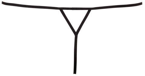 Cottelli Collection Stringi Strappy z Srebrnymi Ozdobami M/L Cottelli LINGERIE Cottelli Collection Stringi Strappy z Srebrnymi Ozdobami M/L Cottelli LINGERIE