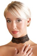 Cottelli Collection naszyjnik koronkowy czarny z regulacją długości Cottelli ACCESSOIRES