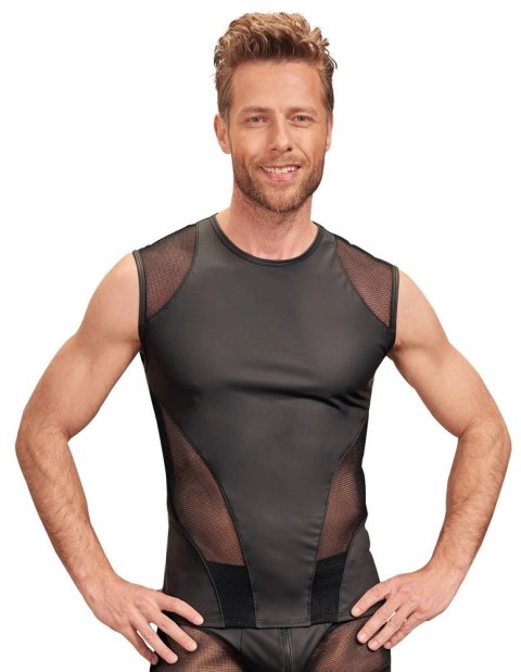 NEK Koszulka Bez Rękawow Czarna z Wstawkami z Siateczki 2XL NEK NEK Koszulka Bez Rękawow Czarna z Wstawkami z Siateczki 2XL NEK