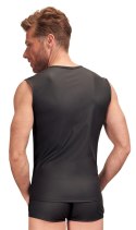 NEK Koszulka Bez Rękawow Czarna z Wstawkami z Siateczki 2XL NEK