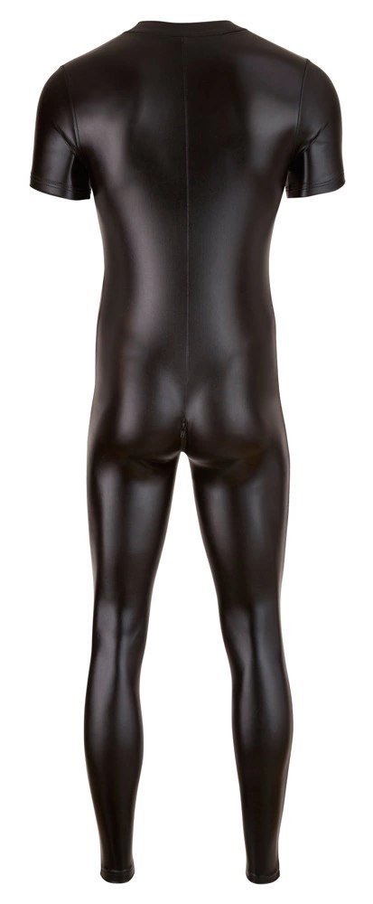 Svenjoyment Kombinezon Męski Czarny 3XL z Zamkami Błyszczący Svenjoyment Svenjoyment Kombinezon Męski Czarny 3XL z Zamkami Błyszczący Svenjoyment