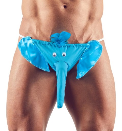 Svenjoyment Stringi męskie w stylu słonia z trąbą niebieskie S-L Svenjoyment Svenjoyment Stringi męskie w stylu słonia z trąbą niebieskie S-L Svenjoyment