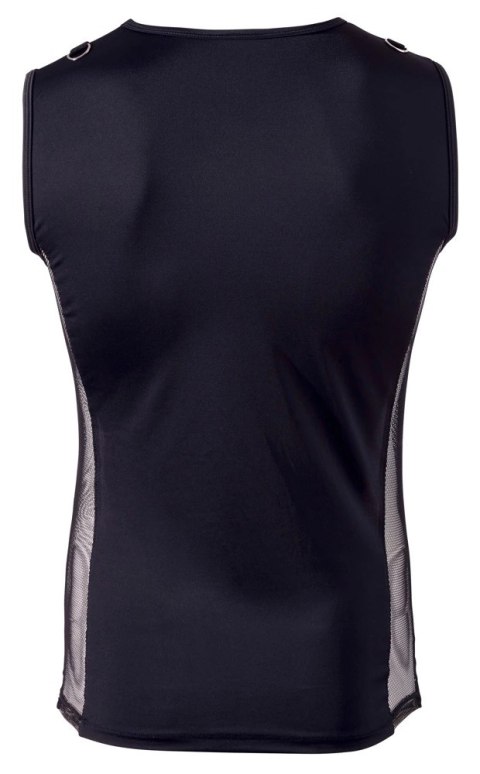 Svenjoyment Top męski czarny XL z siateczką i sznurowaniem Svenjoyment Svenjoyment Top męski czarny XL z siateczką i sznurowaniem Svenjoyment
