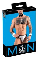 Svenjoyment Zestaw Męski XL - Majtki bez tyłu, muszka, mankiety Svenjoyment