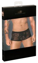 Noir Handmade Bokserki Męskie Prześwitujące Kwiatowy Wzor Czarne 2XL Noir