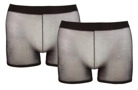 Svenjoyment 2 pary bokserki męskie połprzezroczyste czarne S-L Svenjoyment Svenjoyment 2 pary bokserki męskie połprzezroczyste czarne S-L Svenjoyment